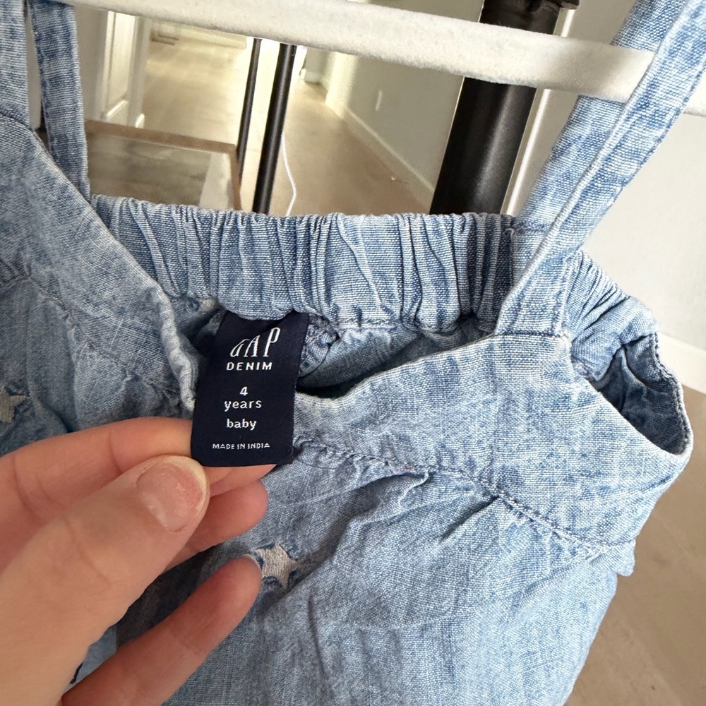GAP Light Blue Denim Toddler Outfit - Picture 4 of 6